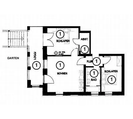 Daire Ferienwohnung-1-villa-celia-sellin-strandnah-fuer-6-personen Sellin (Rugen)
