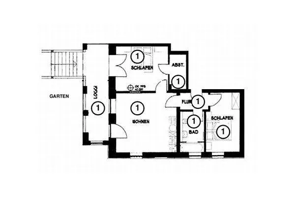 Апартаменти Ferienwohnung-1-villa-celia-sellin-strandnah-fuer-6-personen Sellin (Rugen)